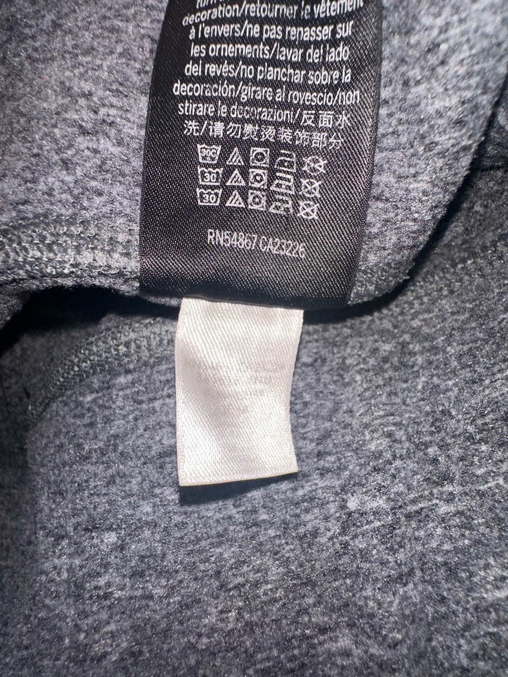 2018 Victoria's Secret PINK Red Half-Zip Pullover & Gray Leggings with Logo Tape - Picture 13 of 15